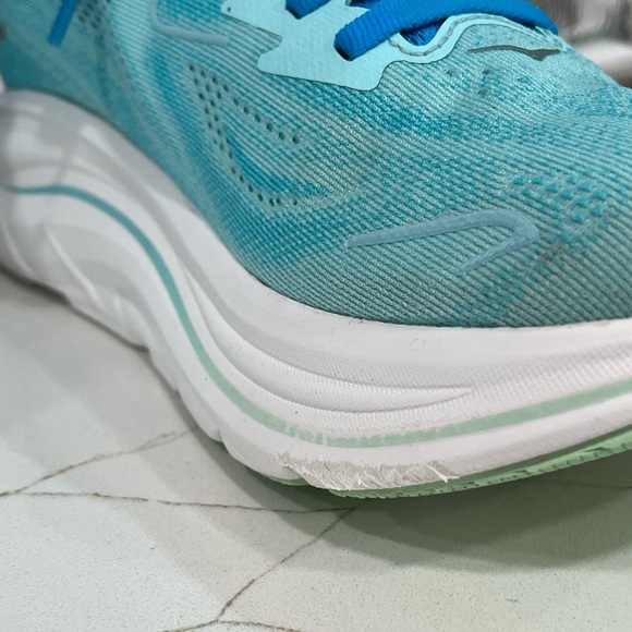 Hoka Clifton 10 Running Shoes. Women’s Size 9B Color Blue - Picture 11 of 12